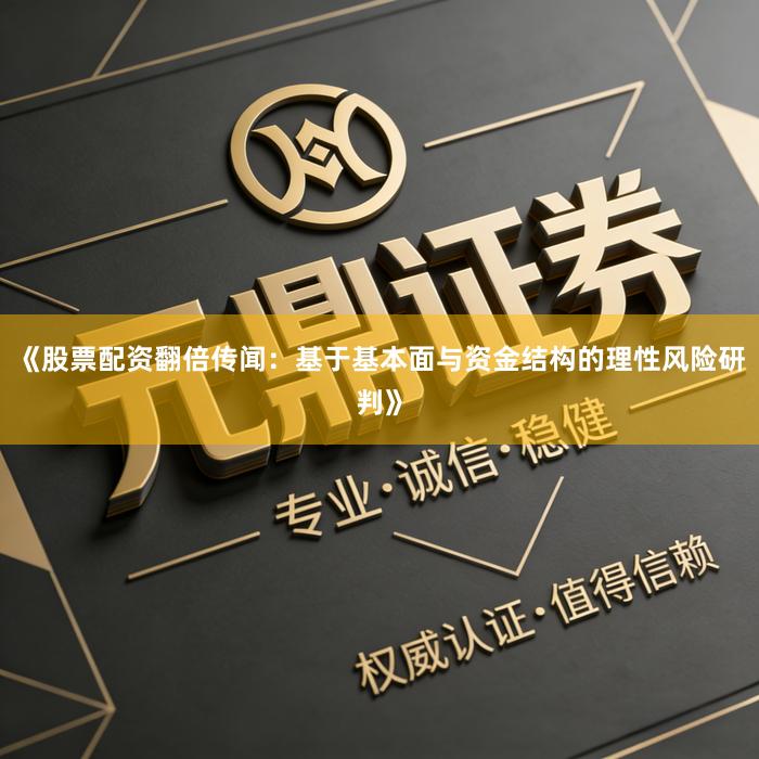 《股票配资翻倍传闻：基于基本面与资金结构的理性风险研判》