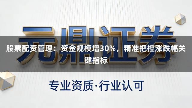 股票配资管理：资金规模增30%，精准把控涨跌幅关键指标