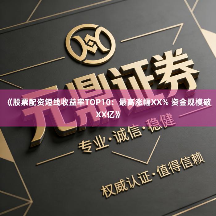 《股票配资短线收益率TOP10：最高涨幅XX% 资金规模破XX亿》