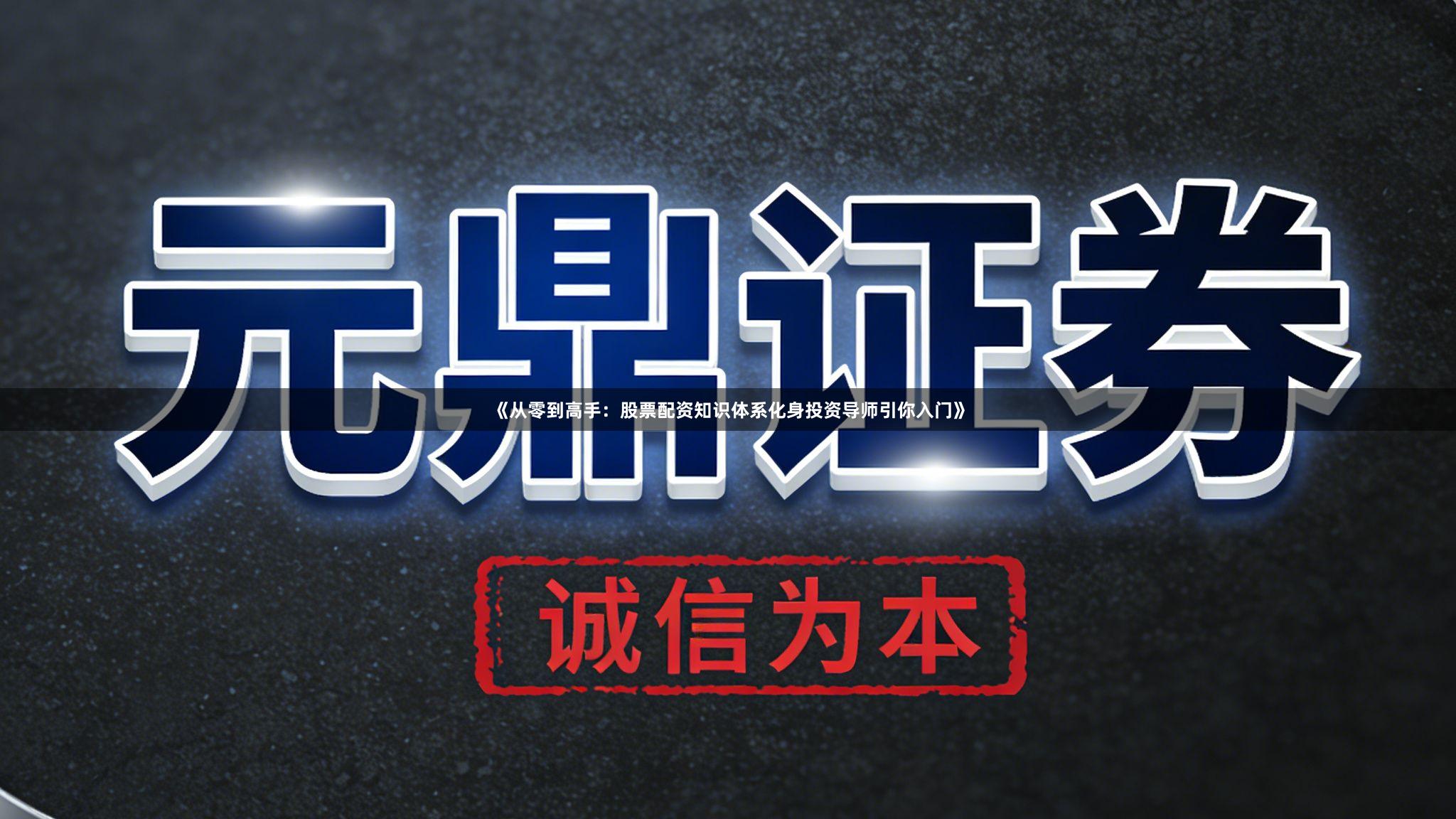 《从零到高手：股票配资知识体系化身投资导师引你入门》