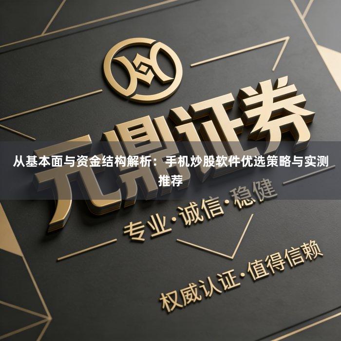 从基本面与资金结构解析：手机炒股软件优选策略与实测推荐