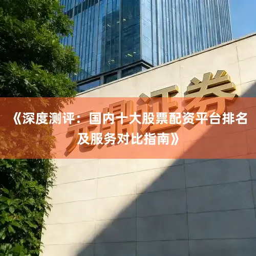 《深度测评：国内十大股票配资平台排名及服务对比指南》
