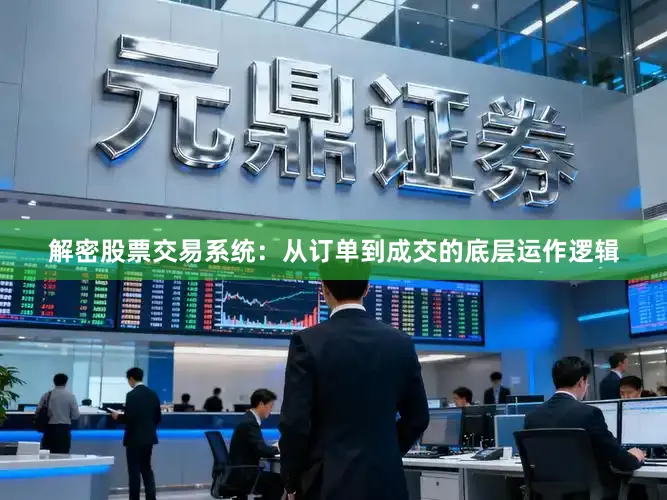 解密股票交易系统：从订单到成交的底层运作逻辑